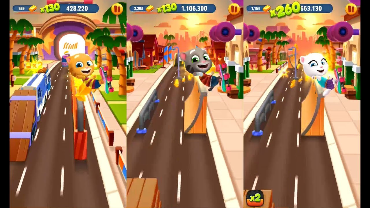 Tom vs Angela vs Ginger Skater Update