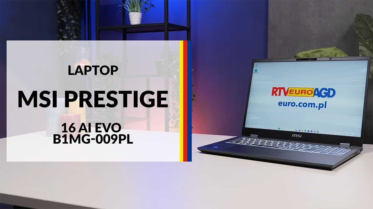 Laptop MSI Prestige 16 AI Evo B1M &ndash; dane techniczne &ndash; RTV EURO AGD