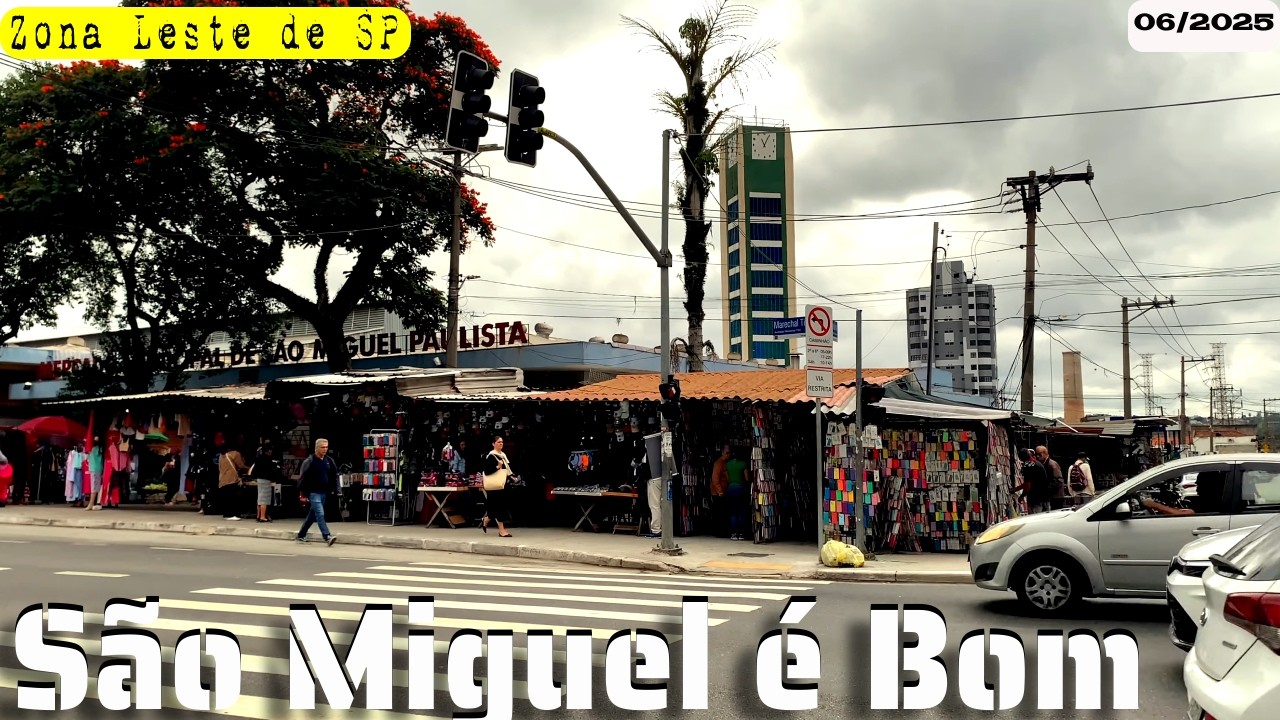 Conhecendo a rotina de São Miguel P. comércios , e serviços oferecidos na parte central do bairro.