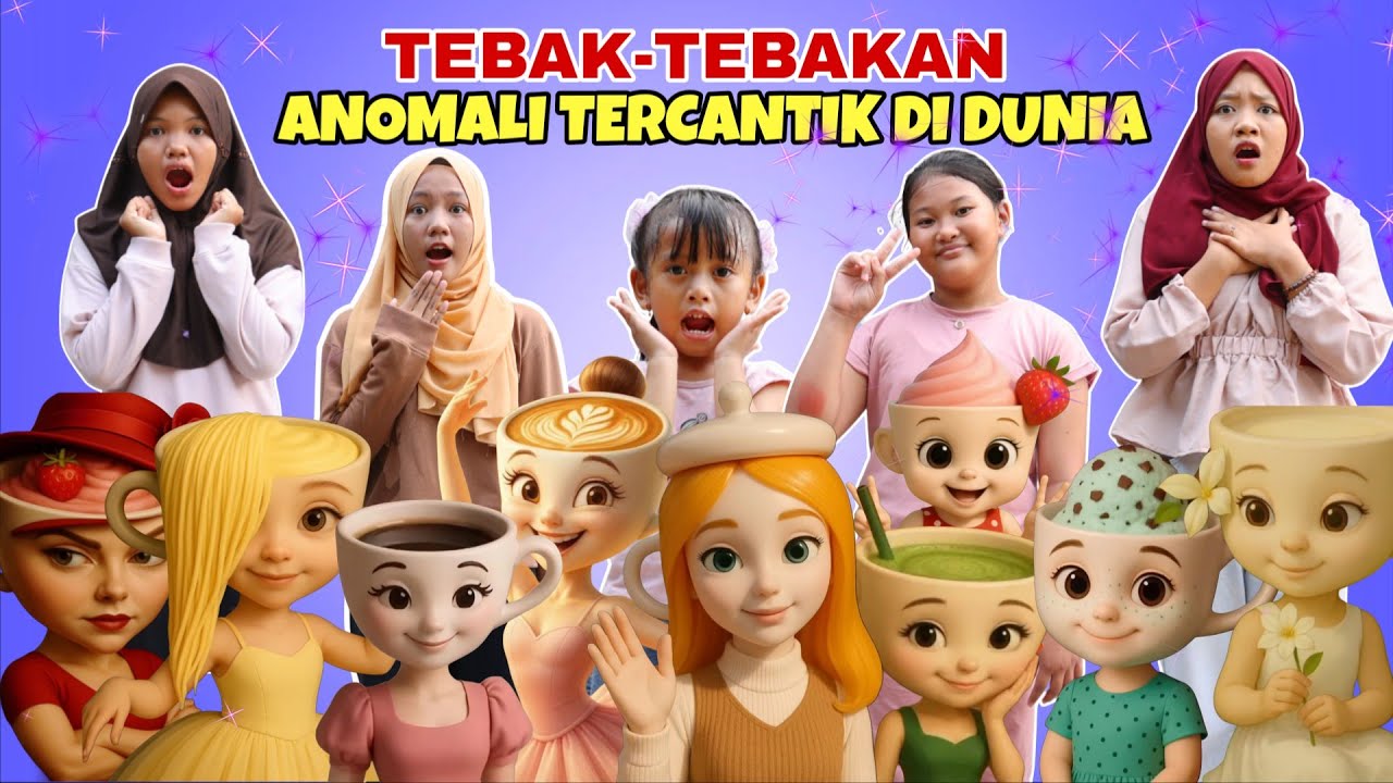 TEBAK NAMA ANOMALI TERCANTIK DI DUNIA | CHIKAKU FAMILY