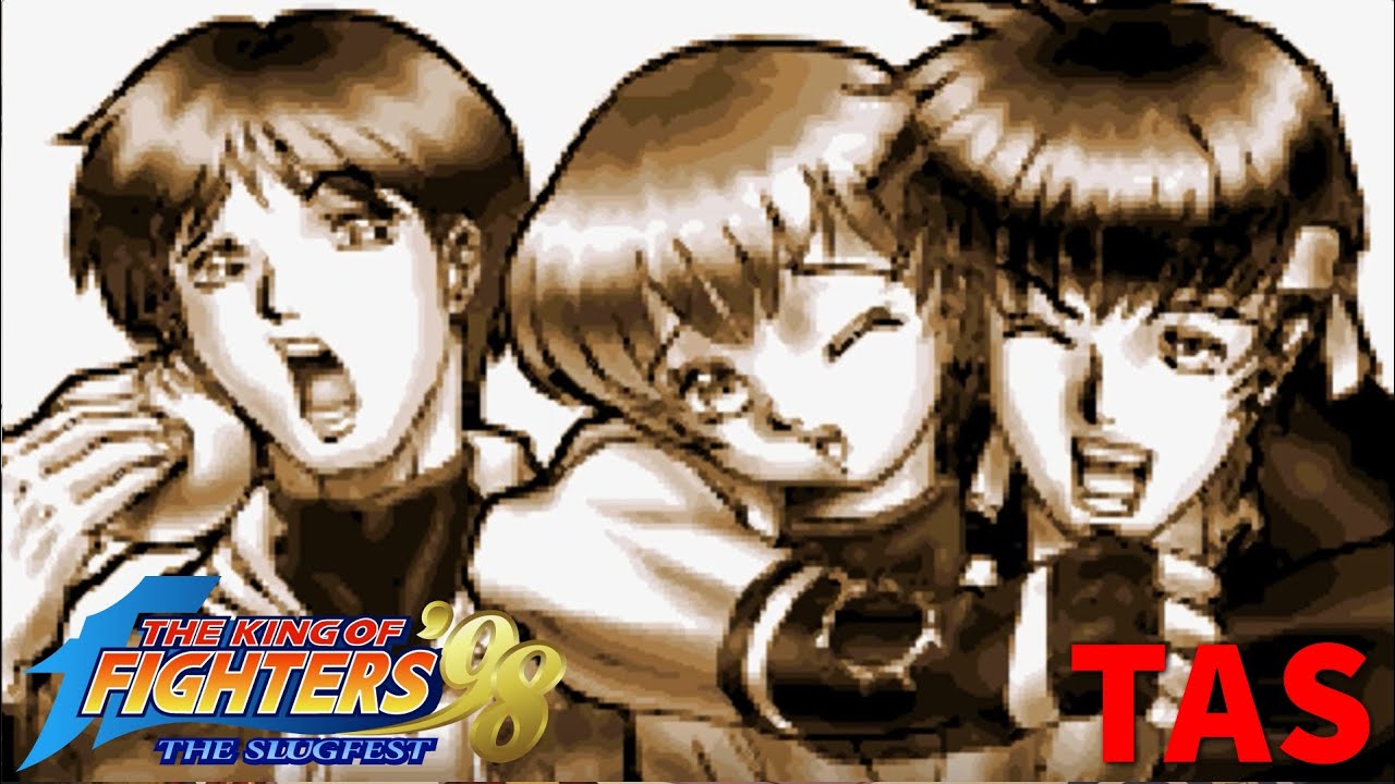 THE KING OF FIGHTERS 98 ( MOE BOYS TEAM ) ( TAS ) ( KOF98 ) ( KENSOU, CHRIS, SHINGO ) ( NEOGEO )