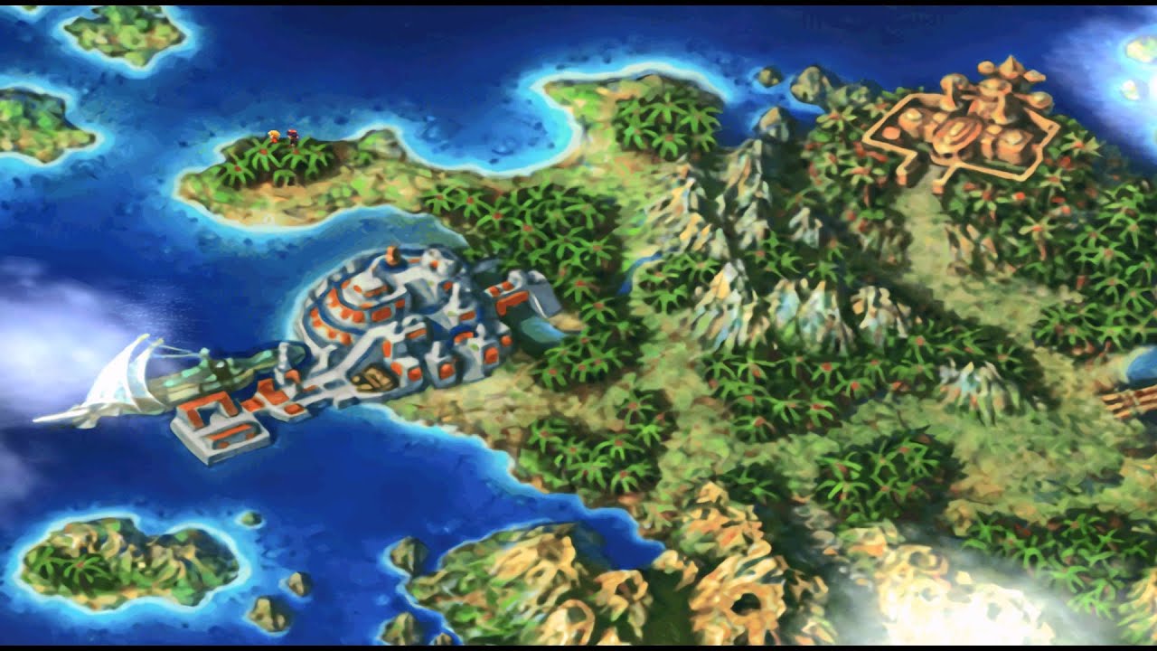 Chrono Cross | Shore of Dreams - Another World | Ambience & Music | Map