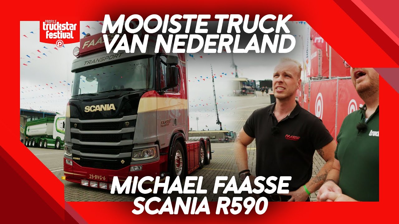 Scania R590 Faasse Transport | Mooiste Truck van Nederland 2024