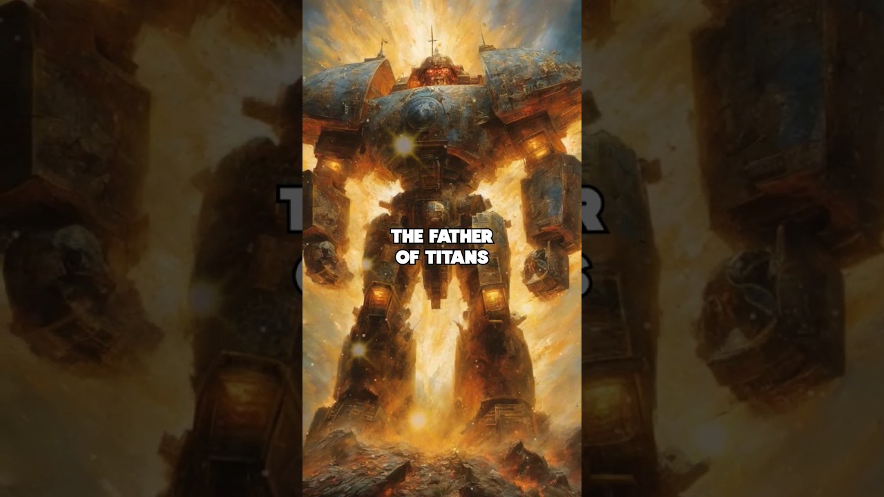 The Castigator Class Titan - FATHER OF ALL TITANS #warhammer #warhammer40k #lore #explained