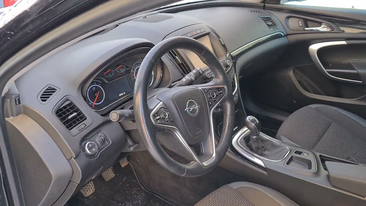 Opel Insignia 1.6 Diesel Cold start -8&deg;C