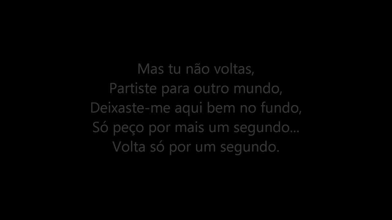 Volta- Diogo Piçarra (letra)