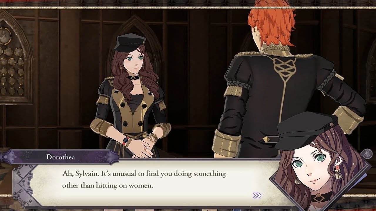 Dorothea & Sylvain Support Conversations  - Fire Emblem: Three Houses [Switch]
