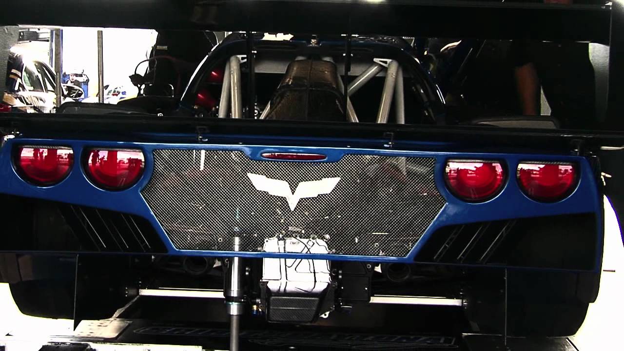 Corvette Daytona Prototype On Track at Daytona