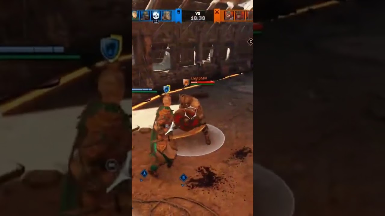1V4?? No Problem!! #forhonor #forhonorgameplay #funnyclips #forhonorpc #gaming #youtubeshorts