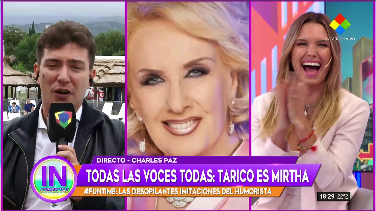 Tarico nos hizo reír a todos en #Incorrectas con sus impresionantes imitaciones
