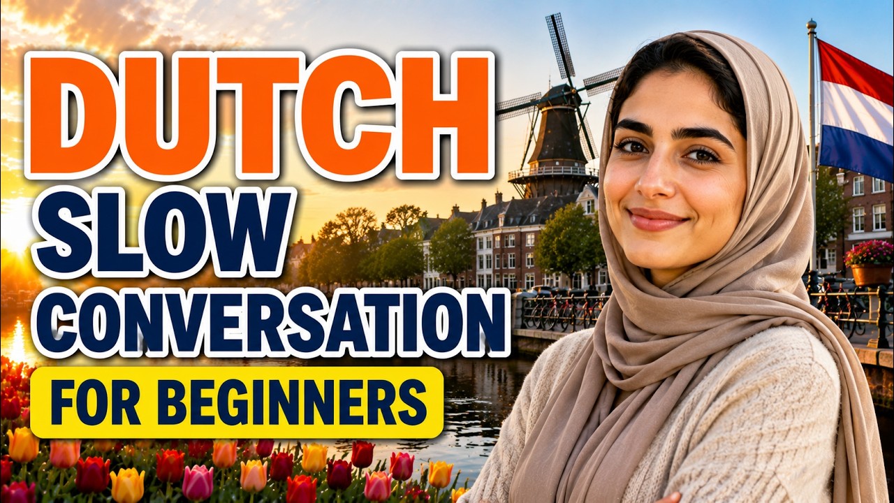 Slow Dutch Conversation for Beginners