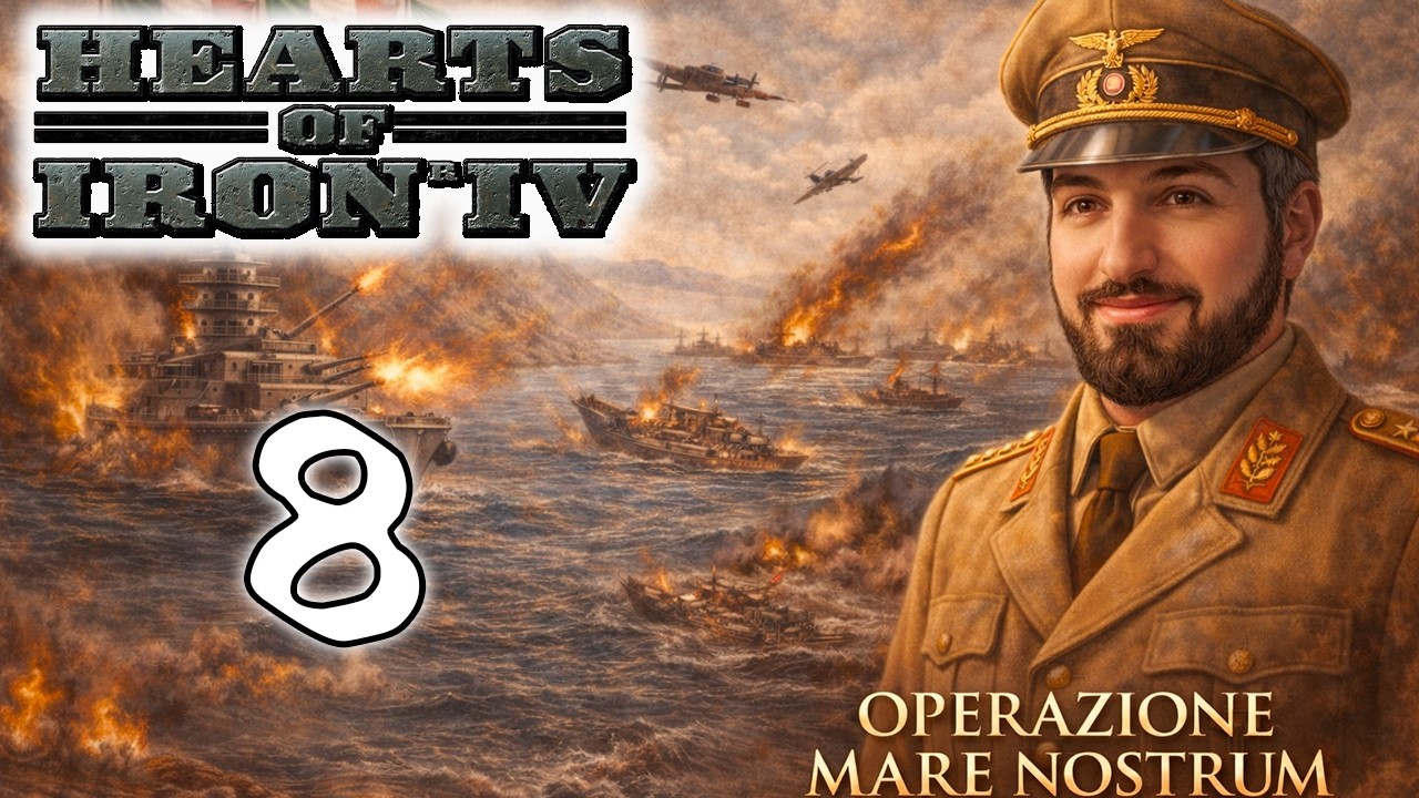 HEARTS OF IRON 4 [GAMEPLAY ITA PART 8] | OPERAZIONE MARE NOSTRUM