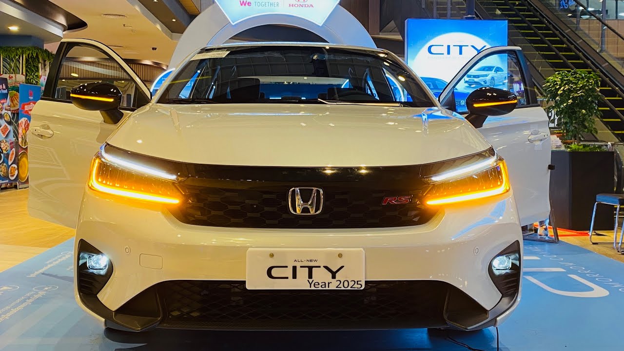 New Arrival! 2025 Honda CITY RS BEAUTIFUL FAMILY SPORT CAR - BEST LUXURY CAR 4K