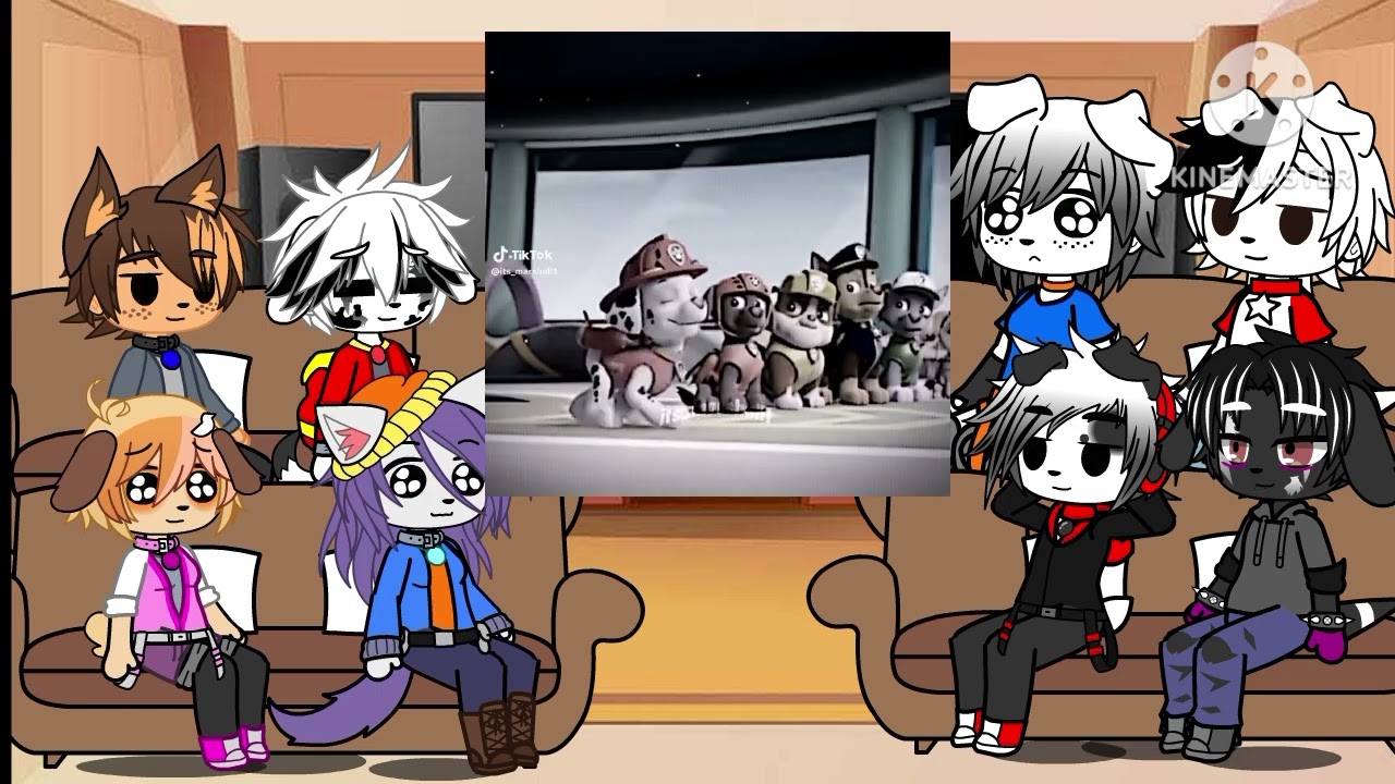 101DS react to Marshall from Paw Patrol | Gacha Club