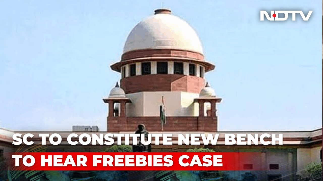 On Freebies Debate, Why Can't Centre Call All-Party Meet, Asks Supreme Court | The News