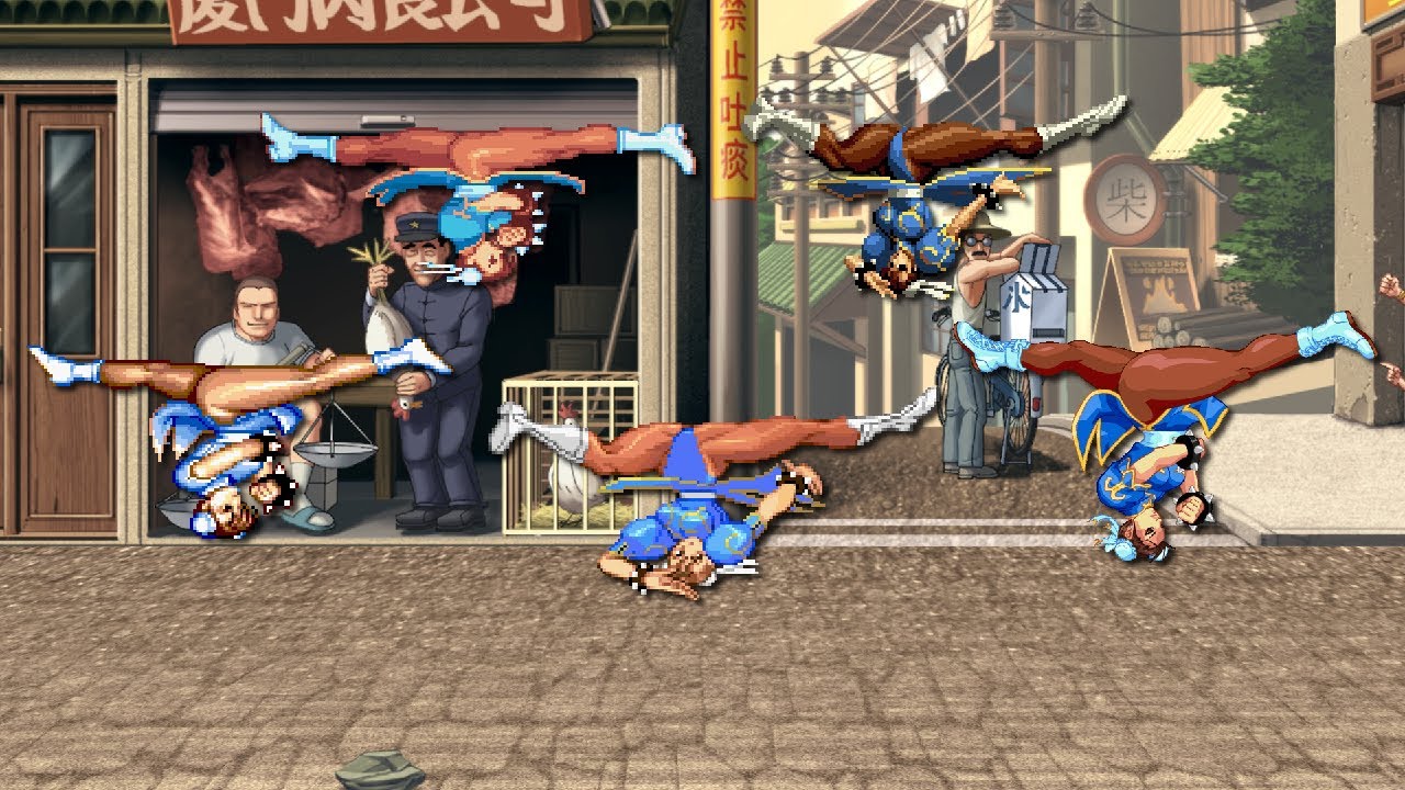 Chun-Li's Legendary Spinning Bird Kick