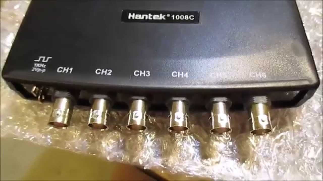 Hantek 1008C Auto Oscilloscope Part 1 Unboxing
