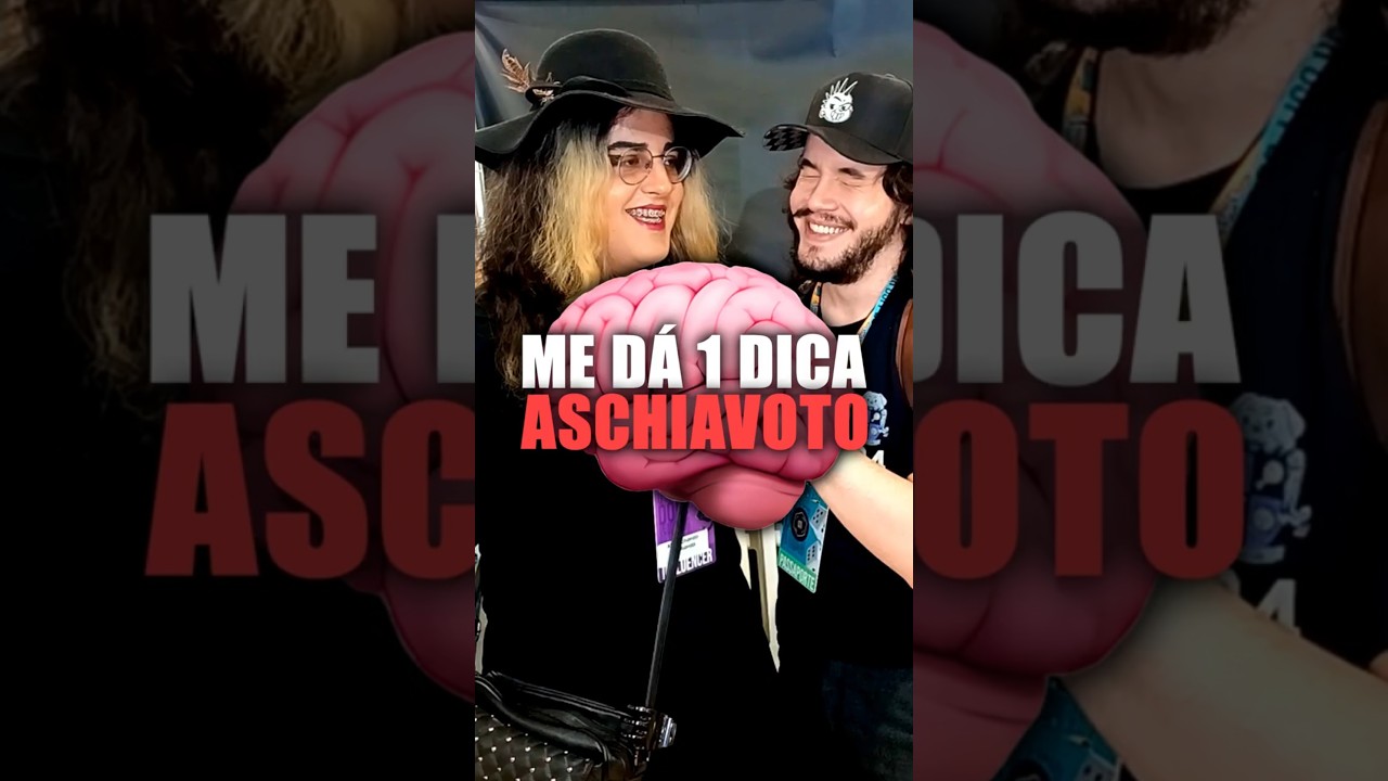 ME D&Aacute; UMA DICA @aschiavoto 🧠