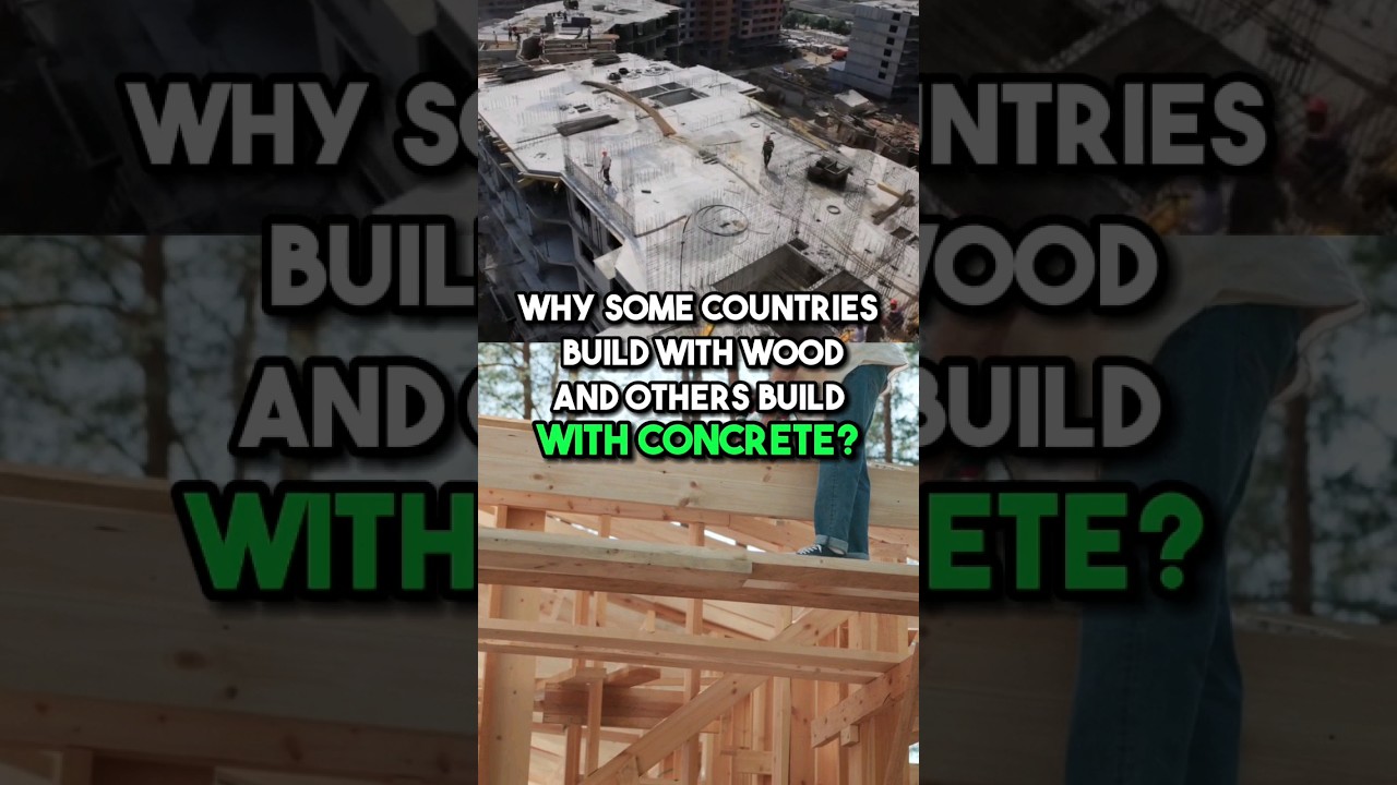 Building with #Wood vs Building with #Concrete.