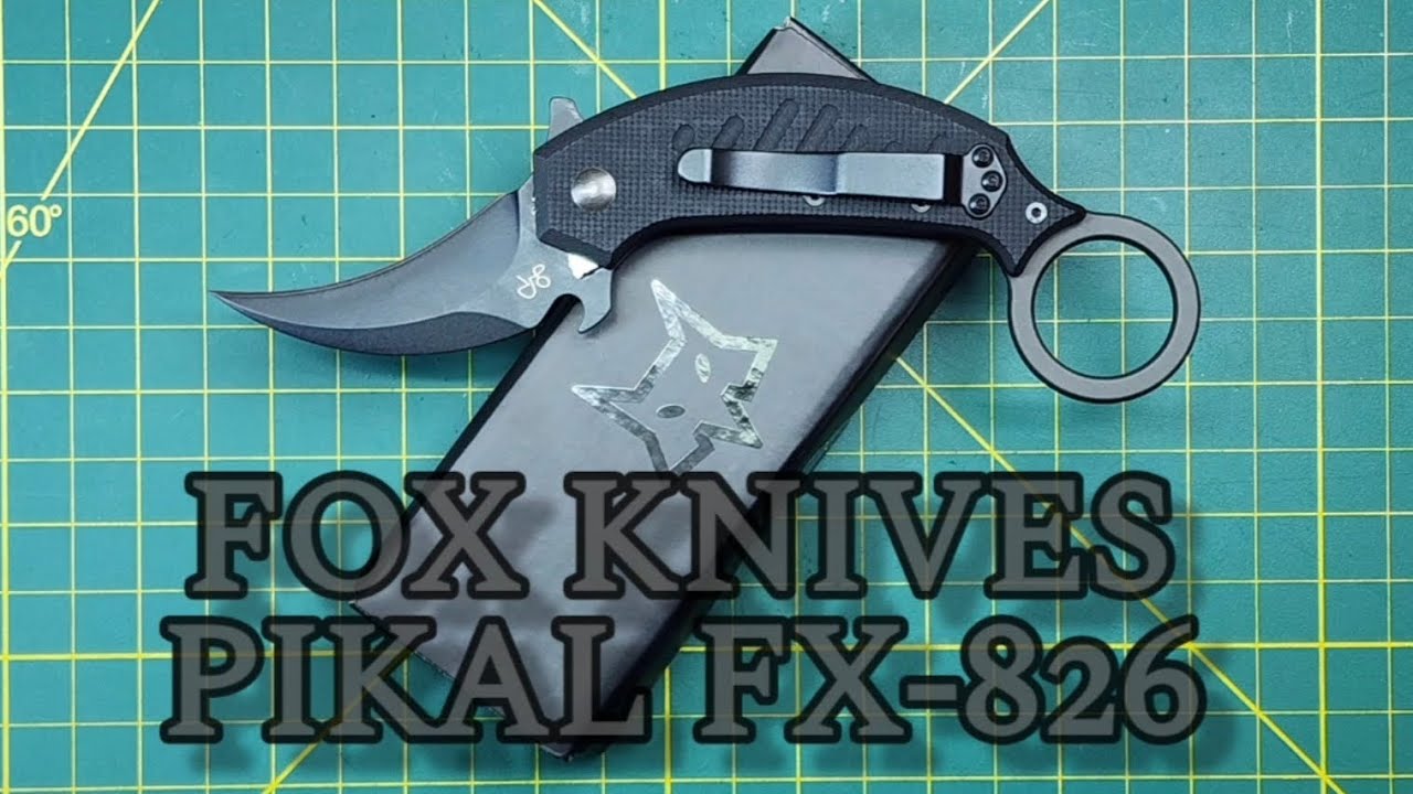 FOX KNIVES PIKAL FX-826 G10 N690, For up-close and personal self-defense, not sure this can be beat!