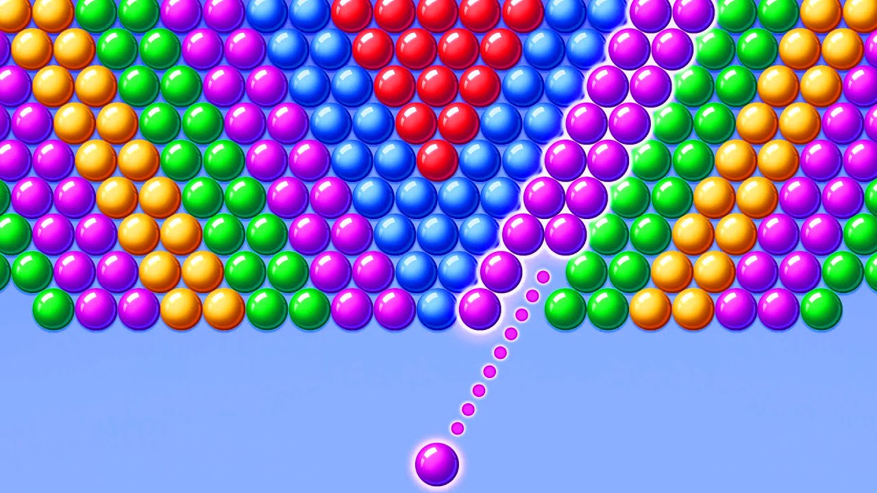 Bubble Shooter IVY Games Level 1 - 8 🎈 | Bubbles Match Gameplay