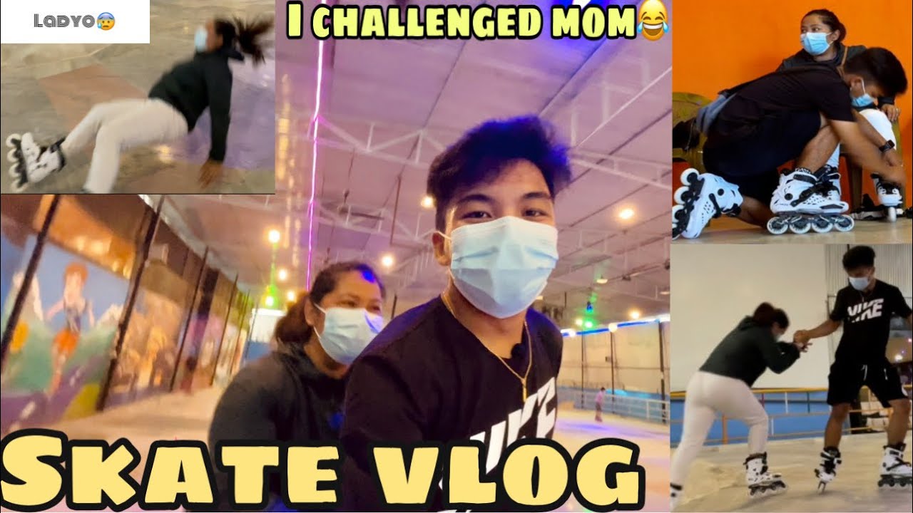 Skate vlog/fun🤩/Aama ladnu vayo😰 #adeep #theskatepark