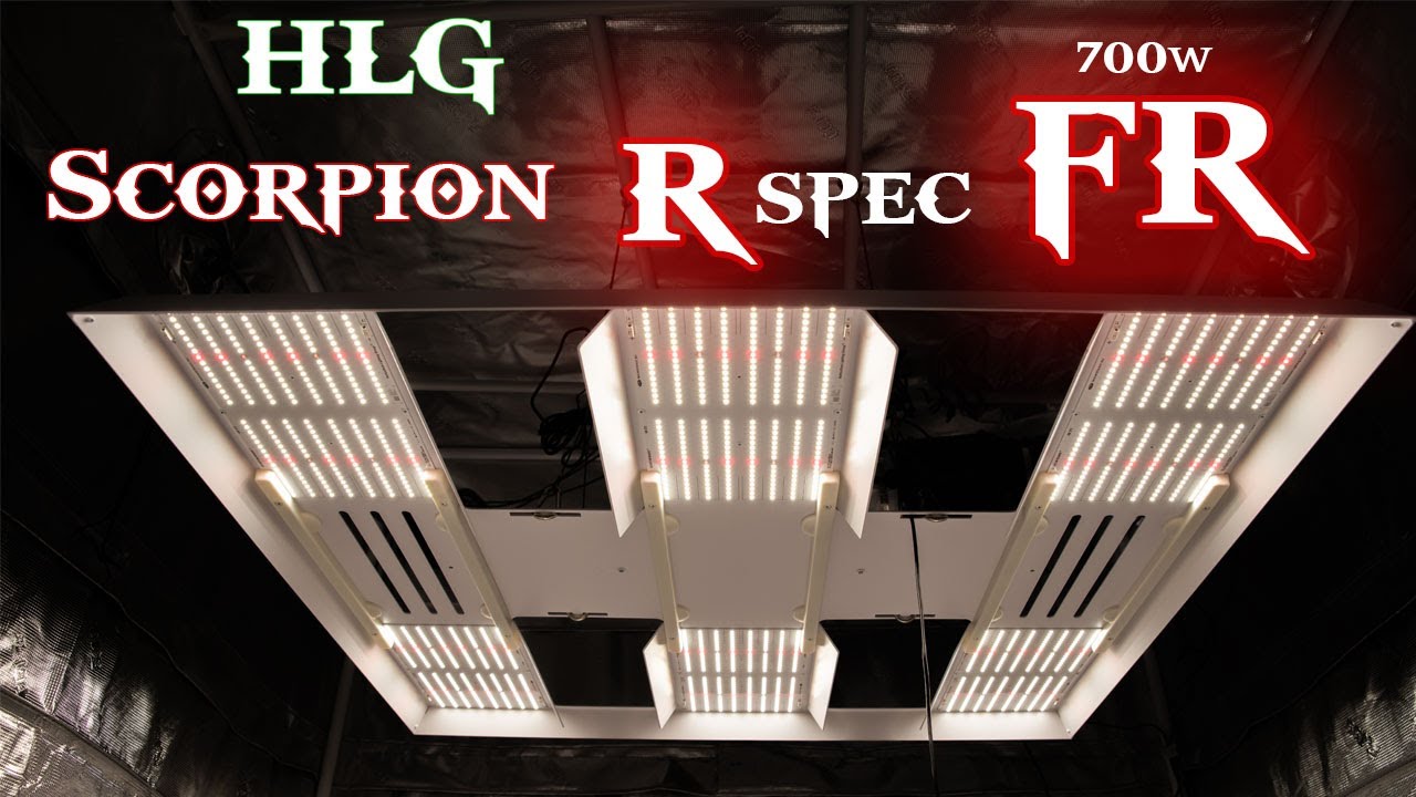 HLG Scorpion RSPEC FR 700w Far Red LED 5x5 #hlg Horticulture Lighting Group