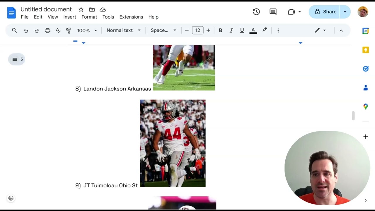 2025 NFL DRAFT EDGE RUSHER RANKINGS