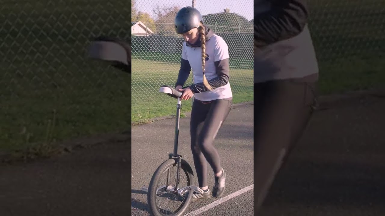 UnicycleSkills Unicycle Tutorial: Seat-Out Hopping