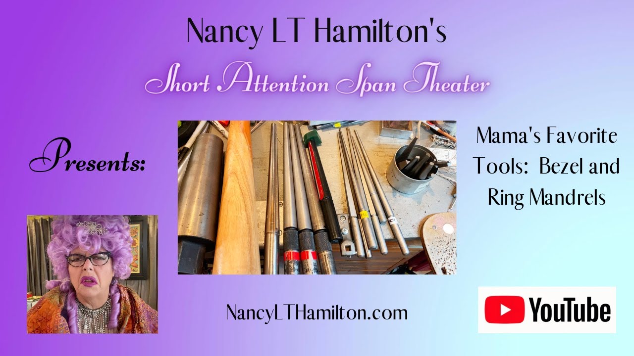 Mama's Favorite Tools:   Bezel and Ring Mandrels