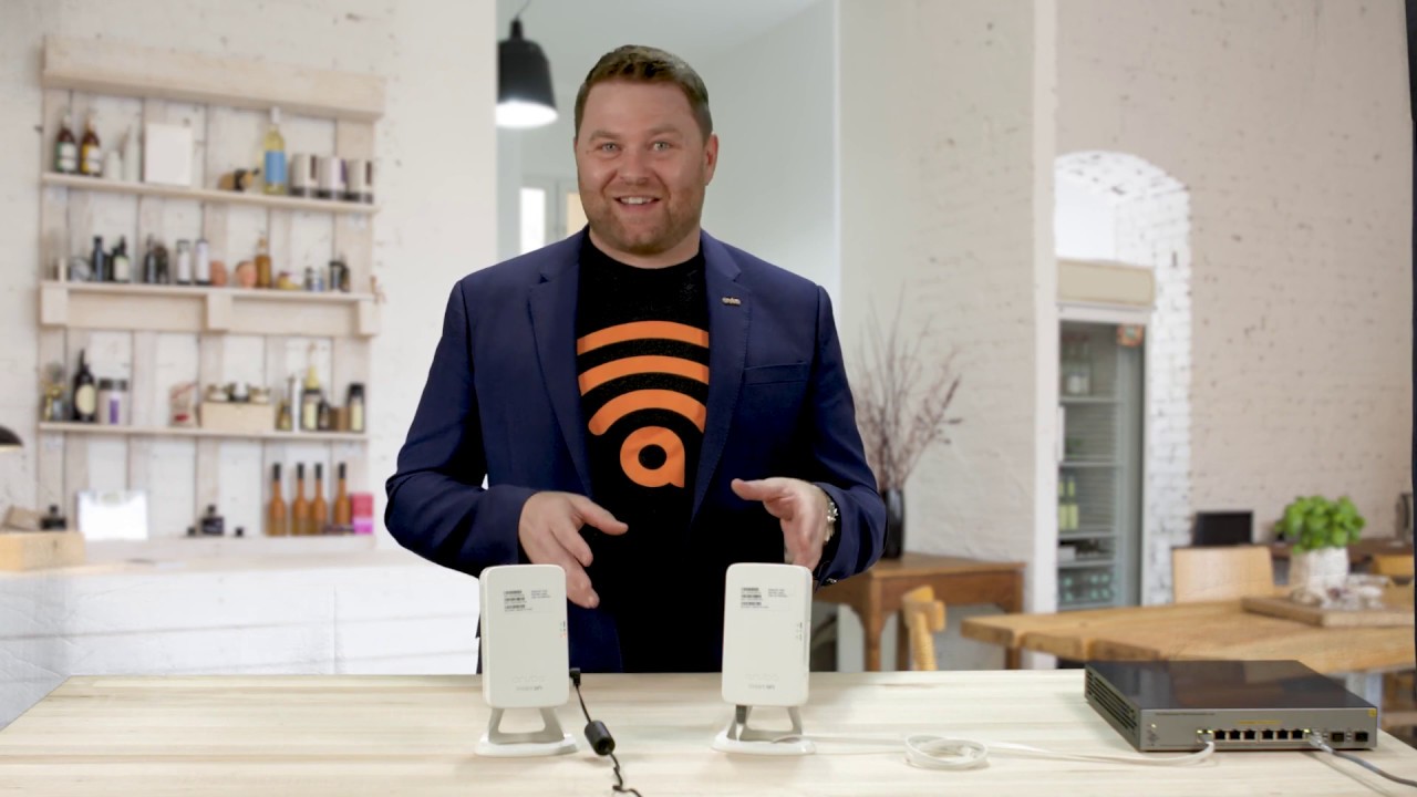 Setting up WiFi has never been simpler with Aruba Instant On