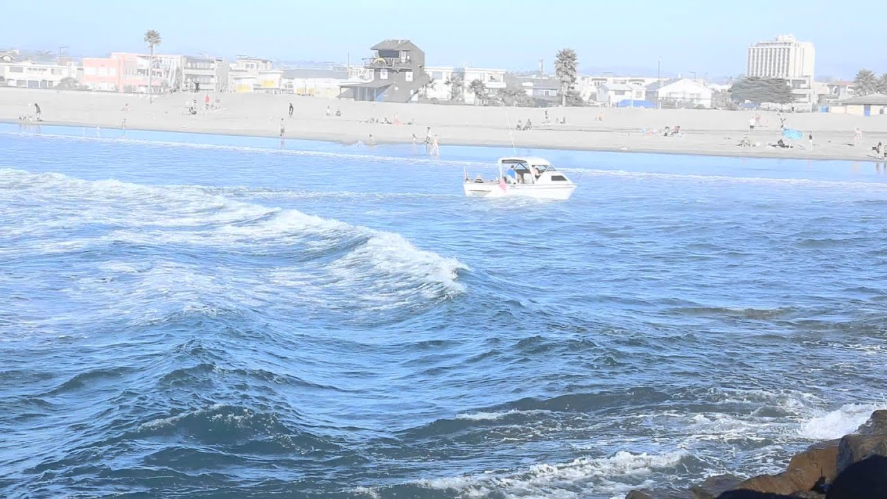 Boat in South Mission Bay San Diego