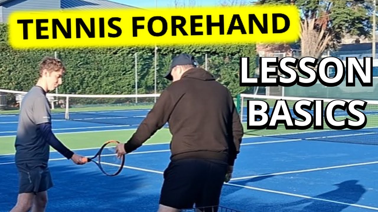 Tennis - forehand technique developing the basics #tennis #tenniscoaching #tennistechnique