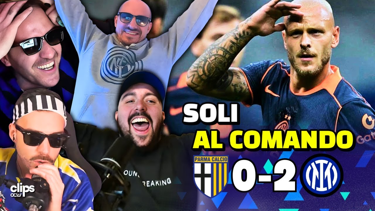 PARMA - INTER 0-2 | DELIRIO TOTALE IN LIVE!!! CASCHETTO CHIVU IN VETTA! PARMA INGUARDABILE!
