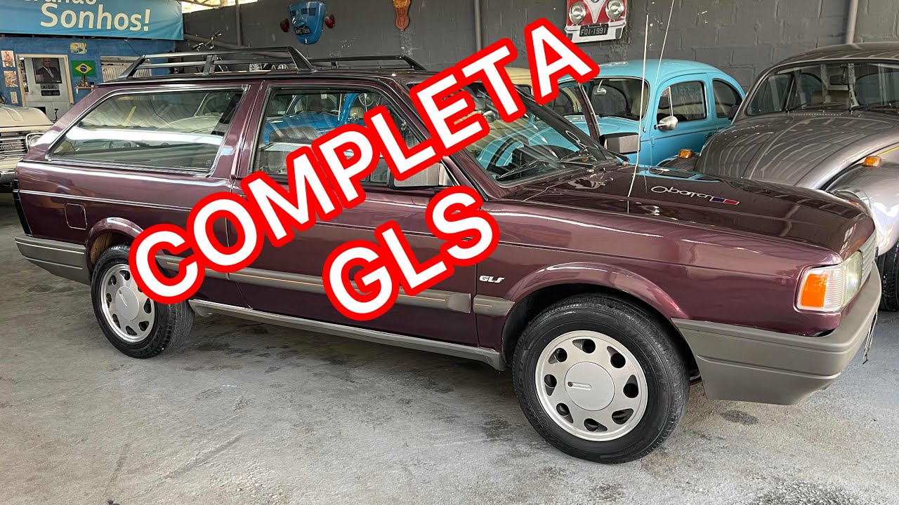 Parati GLS linha dos quadrados VW