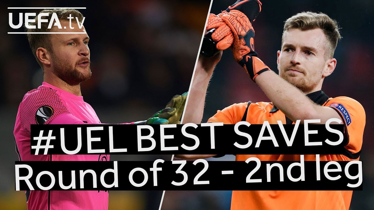 BAIN, HRÁDECKÝ, #UEL BEST SAVES: Round of 32 - 2nd Leg
