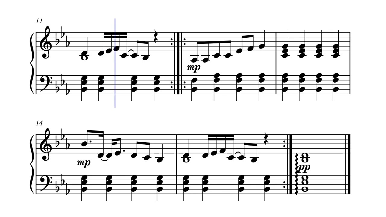 Mrs Magic (intro) - Strawberry Guy - Easy Piano
