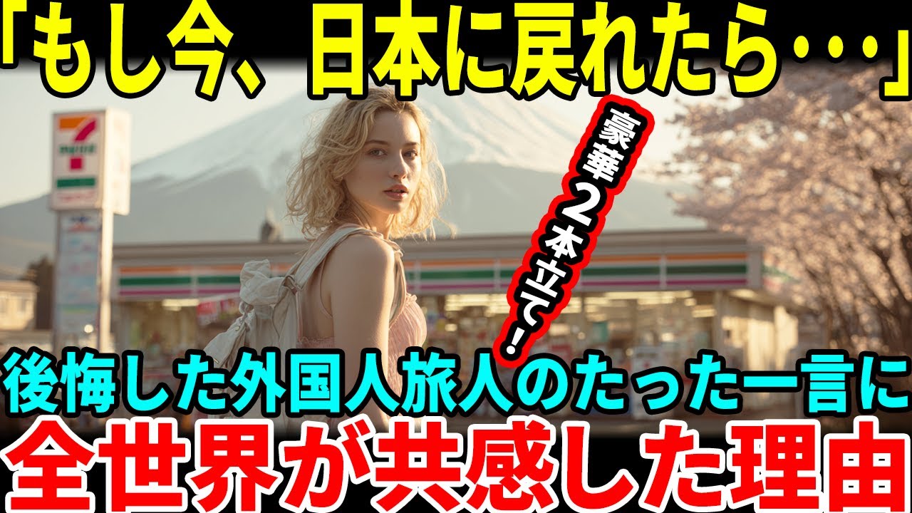 【海外の反応】日本から帰った外国人旅行者が語る「一番の後悔」とは...？全世界が共感の嵐【総集編】【日本賞賛】