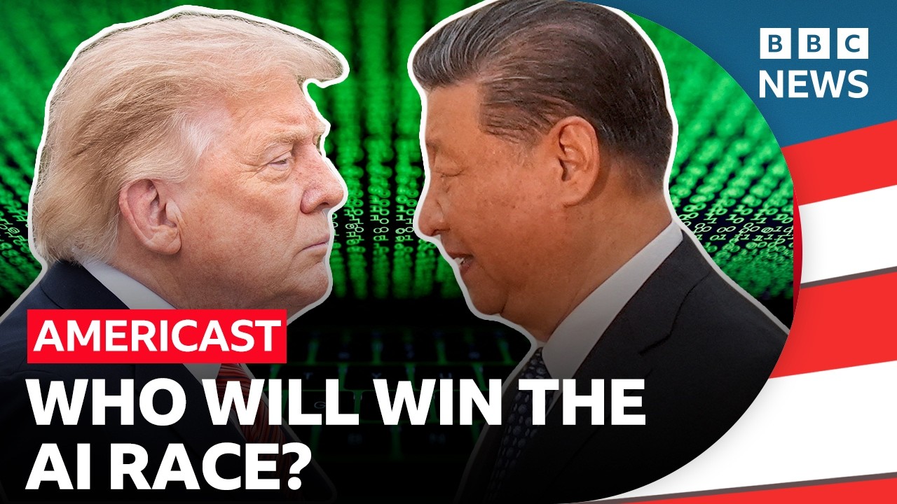 US v China - who&rsquo;s ahead in the race to develop AI? | BBC Americast