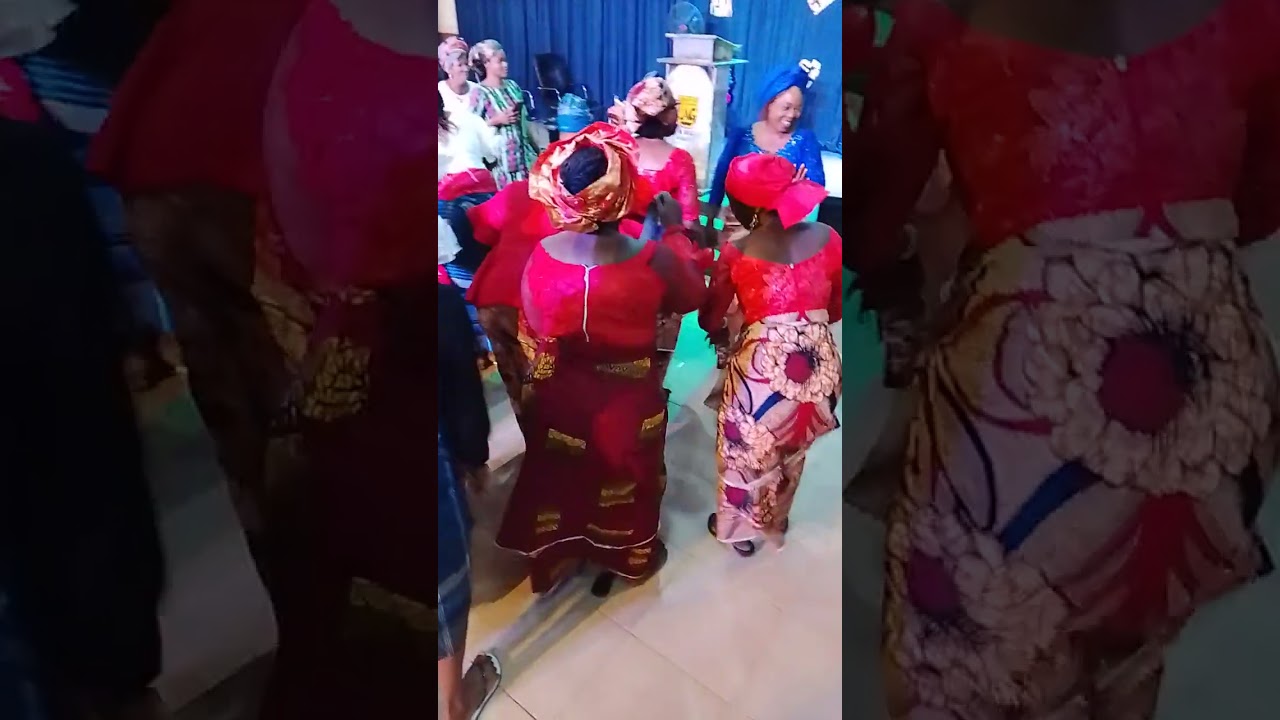 The women of Esther Group are thanking God in their various languages 💃🕺