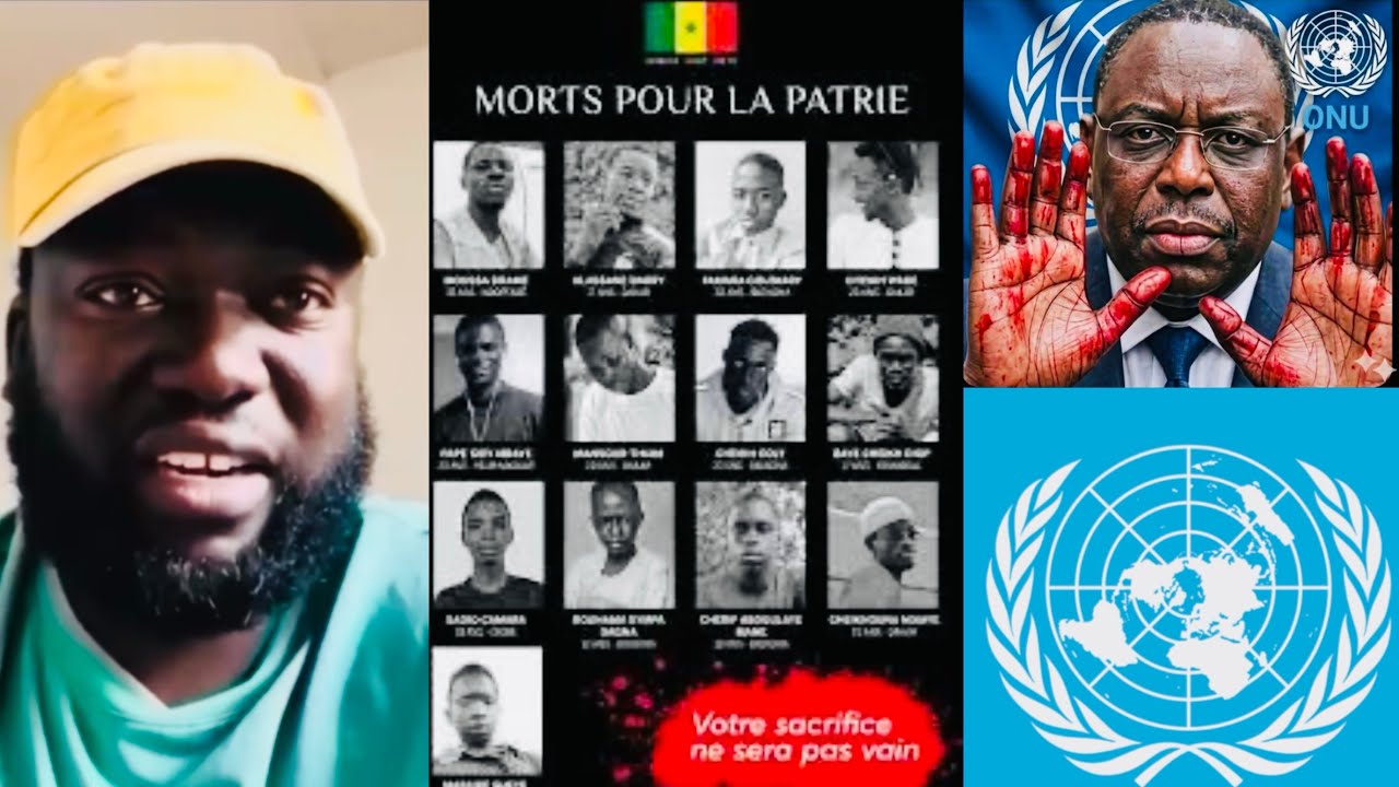 SG de l’ONU 🇺🇳 pas Macky Sall un dictateur,sanguinaire,voyou,il ne doit pas être un vigile à l’ONU🇺🇳