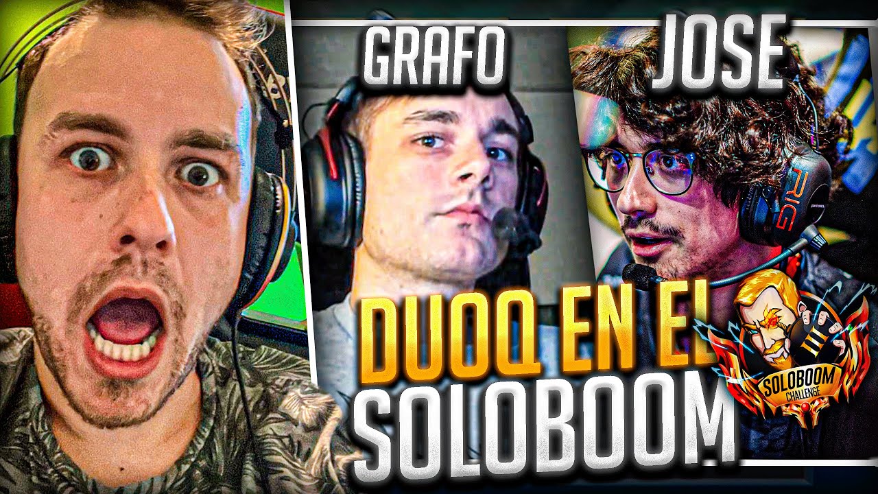REACCIÓN A JOSEDEODO x GRAFO // EL MEJOR DUO DEL SOLOBOOM 😎