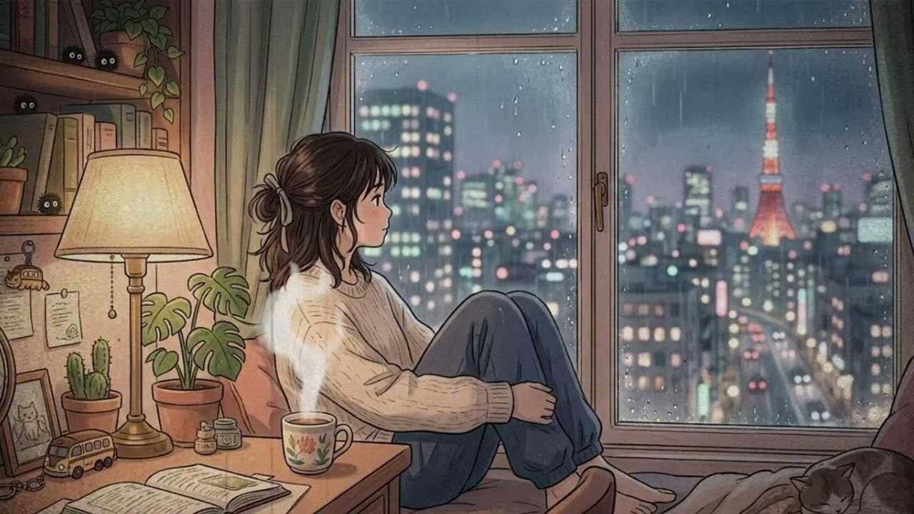 【作業用BGM】雨の夜のLo-Fi / Rainy Night Lo-fi Hip Hop