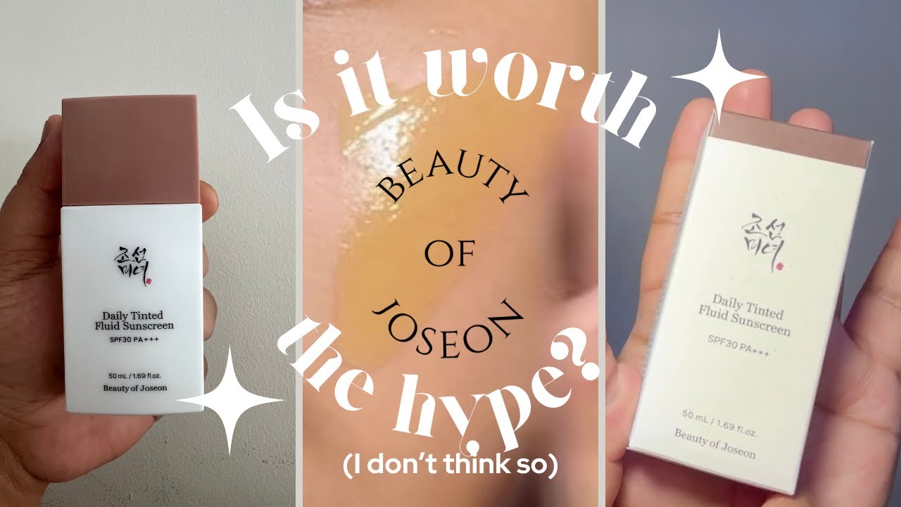 Beauty of Joseon Tinted Sunscreen Review You Need to See!