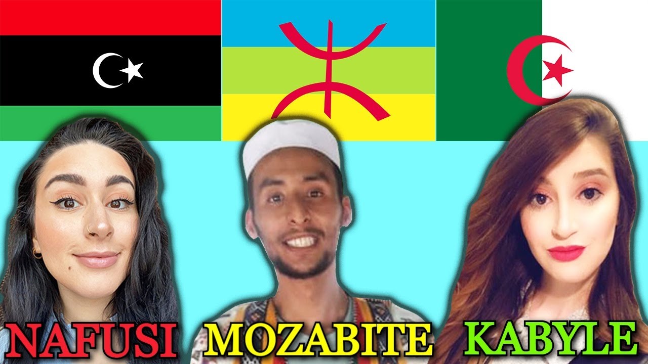 Can Kabyle, Nafusi & Mozabite Amazighs (Berbers) Understand Each Other?