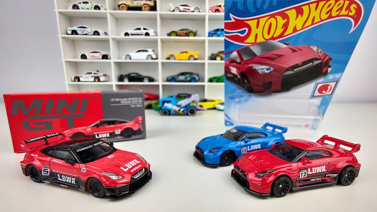 Охота на редкий  Nissan 35GT-RR или Hot Wheels против Mini GT