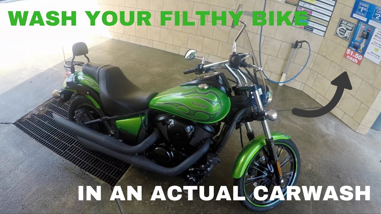 HOW TO WASH YOUR MOTORCYCLE