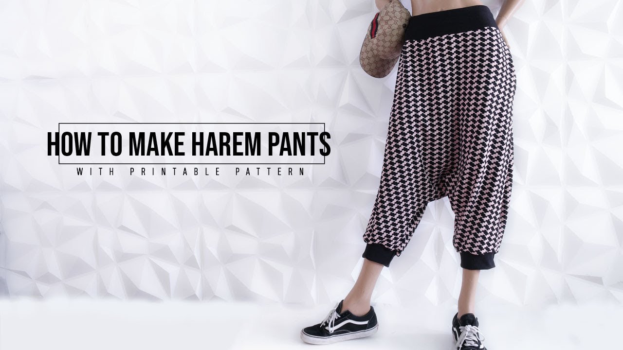 DIY Harem Pants