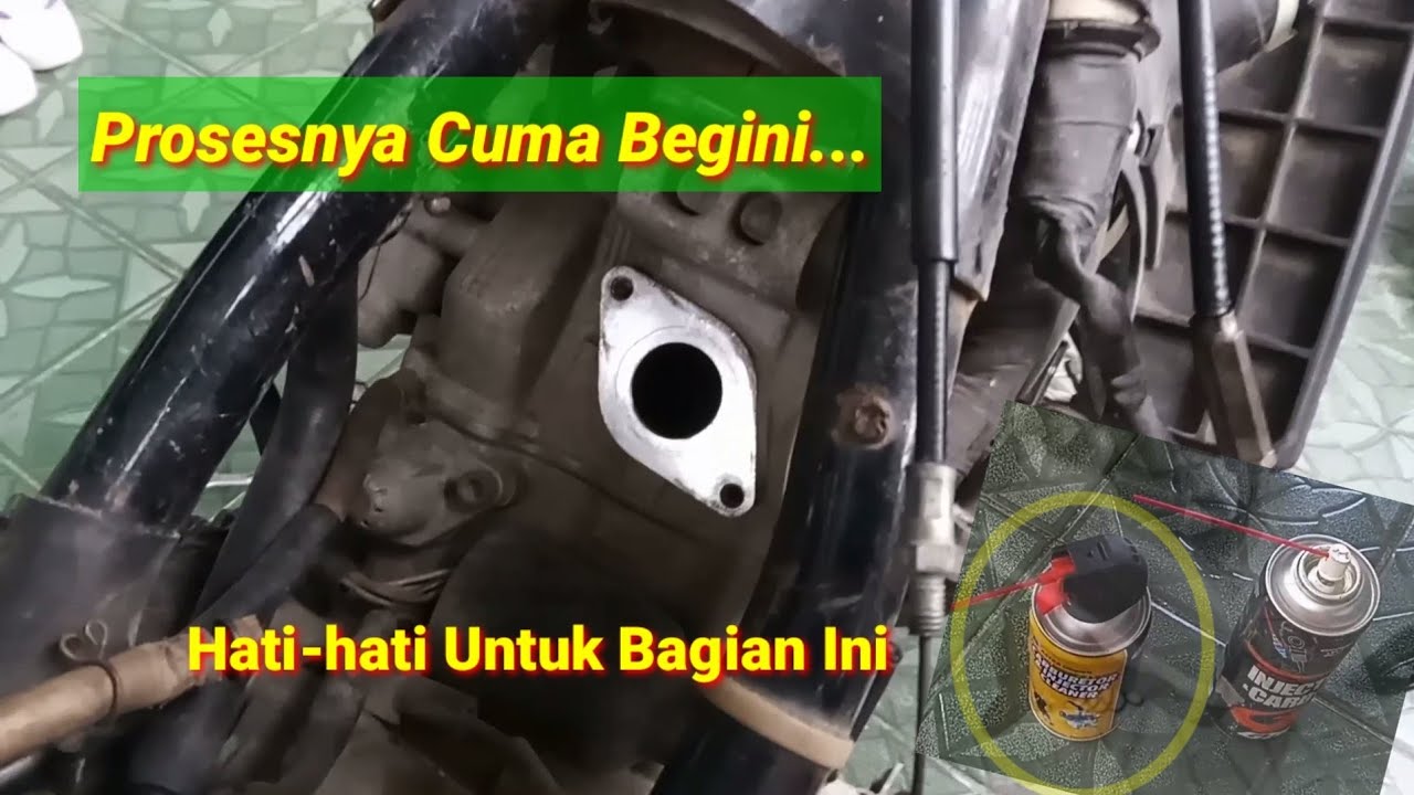 Cara Membersihkan Kerak Carbon Tanpa Bongkar Mesin Memakai Carbon Cleaner Versi Foam dan Gas