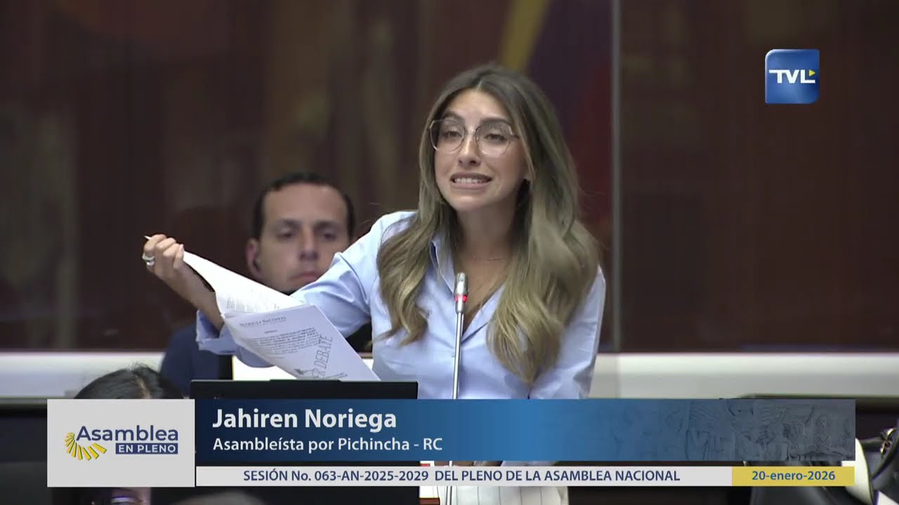 Asambleísta Jahiren Noriega - Sesión 063